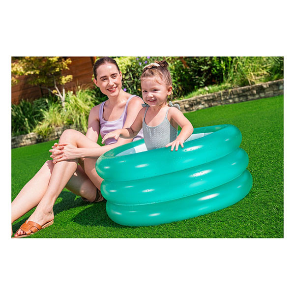 Bestway Opblaasbaar zwembad | Bestway | Ø 70 x 30 cm (Blauw) 51033 K180107783 - 2