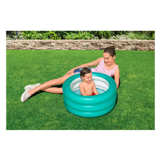 Bestway Opblaasbaar zwembad | Bestway | Ø 70 x 30 cm (Blauw) 51033 K180107783 - 5