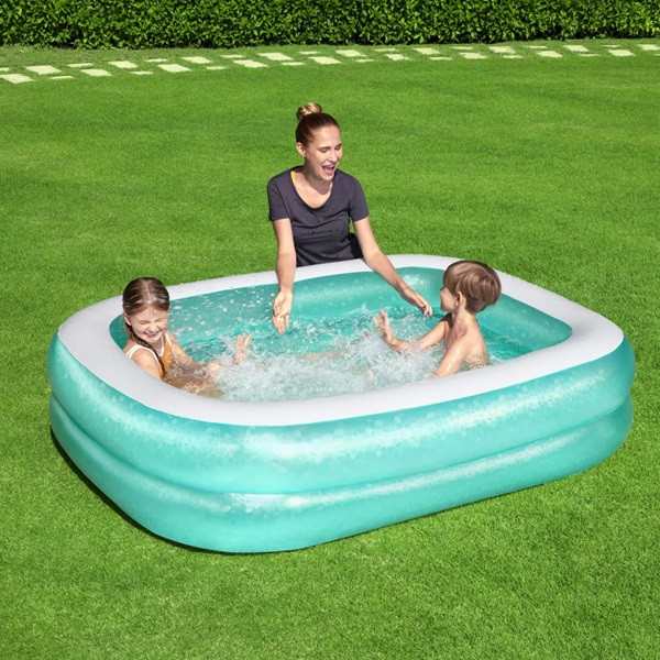 Bestway Opblaasbaar zwembad | Bestway | 201 x 150 x 51 cm (Lichtblauw) 7035064006 K170115358 - 4