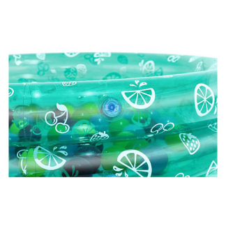 Bestway Opblaasbare ballenbak | Bestway | Playcenter | Ø 91 x 20 cm (Fruitprint, Met speelballen) 7035060159 K170112230 - 3