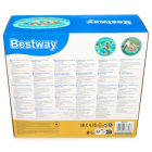 Bestway Opblaasbare ballenbak | Bestway | Playcenter | Ø 91 x 20 cm (Fruitprint, Met speelballen) 7035060159 K170112230 - 7