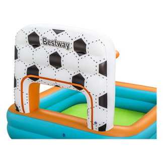 Bestway Opblaasbare ballenbak | Bestway | Playcenter | 120 x 107 x 84 cm (Met speelballen, basketballen en voetbal) 7035060206 K170112228 - 5