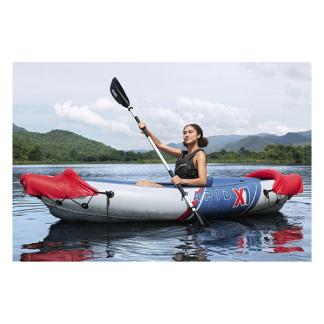 Bestway Opblaasbare kajak | Bestway | Hydro Force Rapid X1 | 290 x 91 x 42 cm (Met roeispanen, handpomp en vin, Max 120 kg) 65176 K180107815 - 7