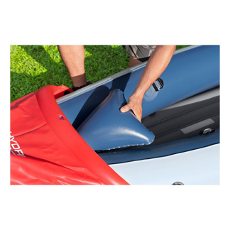 Bestway Opblaasbare kajak | Bestway | Hydro Force Rapid X3 | 381 x 100 x 44 cm (Met roeispanen, handpomp en vin, Max 120 kg) 65132 K180107826 - 6
