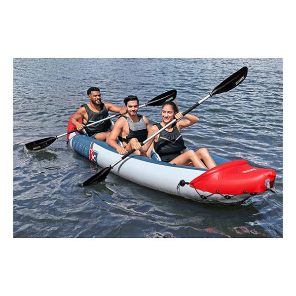 Bestway Opblaasbare kajak | Bestway | Hydro Force Rapid X3 | 381 x 100 x 44 cm (Met roeispanen, handpomp en vin, Max 120 kg) 65132 K180107826 - 10