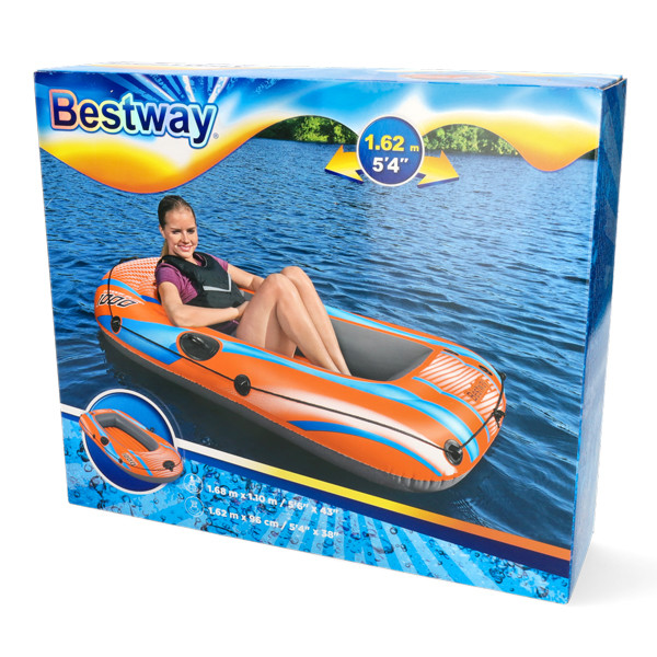 Bestway Opblaasboot | Bestway | 162 x 96 x 29 cm (Kondor Elite 1000) 24061135BES K180107437 - 7