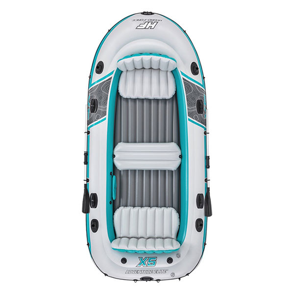 Bestway Opblaasboot | Bestway | Hydro Force Adventure Elite X5 | 364 x 166 x 45 cm (Roeispanen, Voor 5 personen, Max. 600 kg) 65159 K180107813 - 4