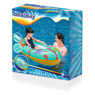 Bestway Opblaasfiguur zwembad | Bestway | Baby boot (Ride-on, 110 x 64 x 25 cm) 34009 K180107789 - 6