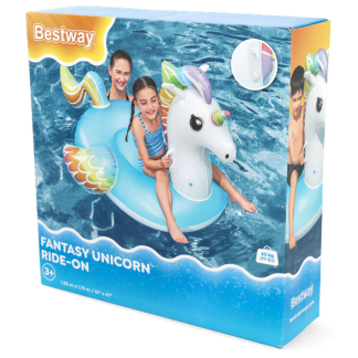 Bestway Opblaasfiguur zwembad | Bestway | Eenhoorn (Ride-on, 163 x 110 cm) 7035072006 K170112221 - 8