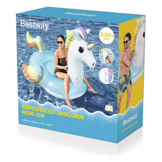 Bestway Opblaasfiguur zwembad | Bestway | Eenhoorn (Ride-on, 233 x 156 cm) 7035066494 K170112220 - 6