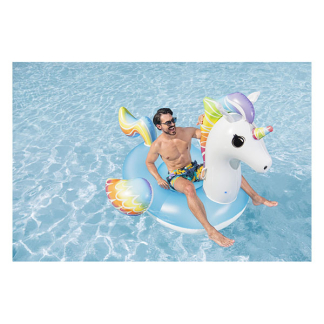 Bestway Opblaasfiguur zwembad | Bestway | Eenhoorn (Ride-on, 233 x 156 cm) 7035066494 K170112220 - 4