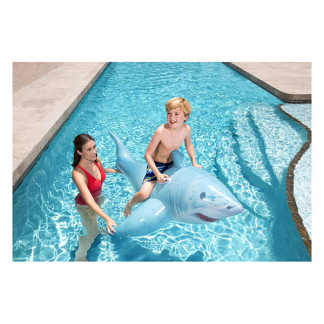 Bestway Opblaasfiguur zwembad | Bestway | Haai (Ride-on, 178 x 98 cm) 41405 K180107818 - 8