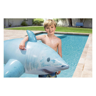 Bestway Opblaasfiguur zwembad | Bestway | Haai (Ride-on, 178 x 98 cm) 41405 K180107818 - 9
