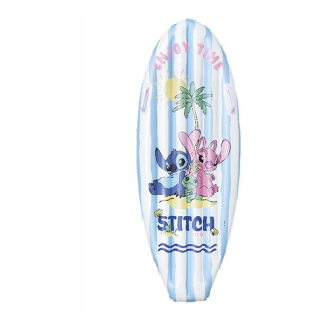 Bestway Opblaasfiguur zwembad | Bestway | Surfboard (Ride-on, 173 x 107 cm, Stitch en Angel) 9104V K180107779 - 4
