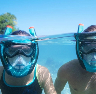 Bestway Snorkelmasker | Bestway (Twee aparte buizen, Maat L/XL) 15624058BES K180107410 - 