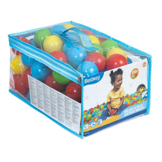 Bestway Speelballen | Bestway | 100 stuks (Voor ballenbakken en zwembaden) 7035062090 K170112233 - 2