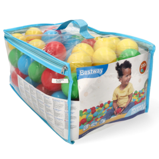 Bestway Speelballen | Bestway | 100 stuks (Voor ballenbakken en zwembaden) 7035062090 K170112233 - 4