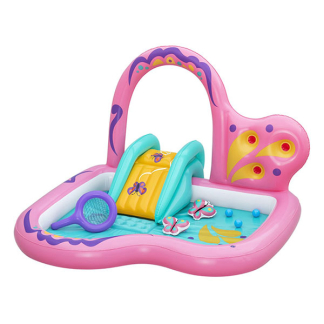 Bestway Speelzwembad | Bestway | 180 x 180 x 117 cm (Met glijbaan, sproeier en accessoires) 53175 K180107780