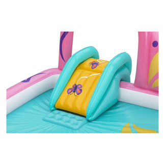 Bestway Speelzwembad | Bestway | 180 x 180 x 117 cm (Met glijbaan, sproeier en accessoires) 53175 K180107780 - 2