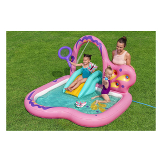 Bestway Speelzwembad | Bestway | 180 x 180 x 117 cm (Met glijbaan, sproeier en accessoires) 53175 K180107780 - 8