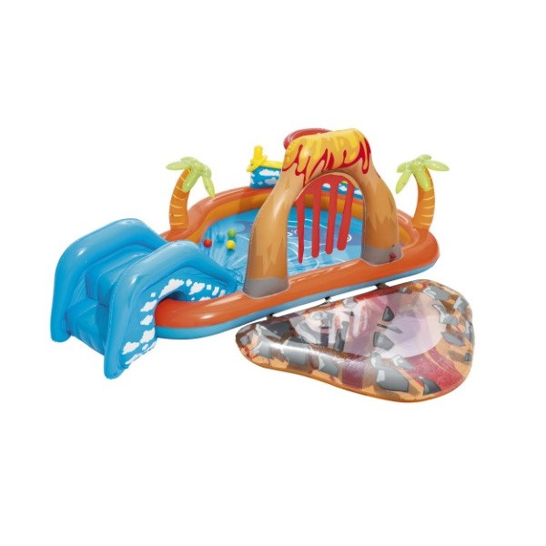 Bestway Speelzwembad | Bestway | 265 x 265 x 104 cm (Met glijbaan) 15453069BES K180107412 - 2