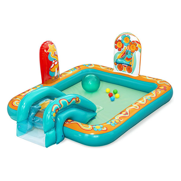 Bestway Speelzwembad | Bestway | Playcenter | 193 x 152 x 74 cm (Met glijbaan en sproeier) 7035063086 K170112226 - 1