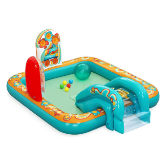 Bestway Speelzwembad | Bestway | Playcenter | 193 x 152 x 74 cm (Met glijbaan en sproeier) 7035063086 K170112226 - 3
