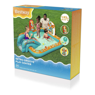 Bestway Speelzwembad | Bestway | Playcenter | 193 x 152 x 74 cm (Met glijbaan en sproeier) 7035063086 K170112226 - 7