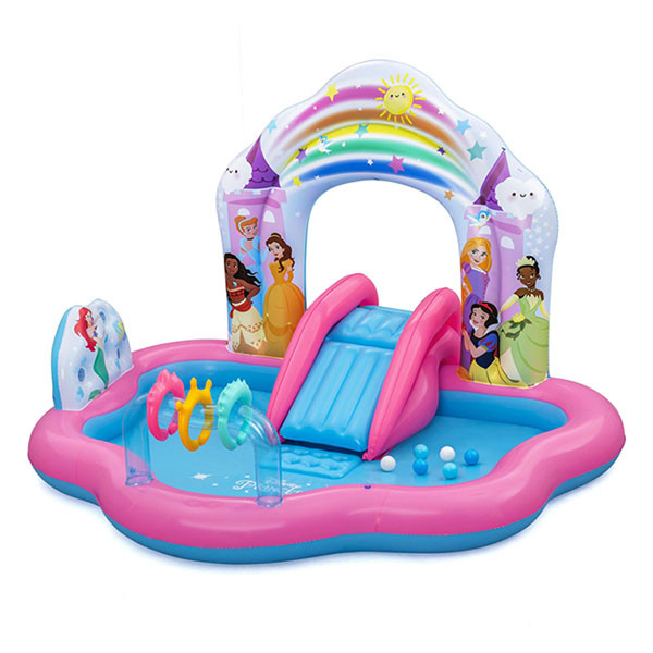 Bestway Speelzwembad | Bestway | Playcenter | 221 x 193 x 140 cm (Met glijbaan, sproeiboog en ballensorteerwand) 7035061193 K170112235 - 1