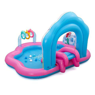 Bestway Speelzwembad | Bestway | Playcenter | 221 x 193 x 140 cm (Met glijbaan, sproeiboog en ballensorteerwand) 7035061193 K170112235 - 3