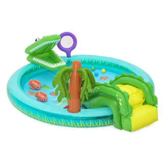 Bestway Speelzwembad | Bestway | Playcenter | 224 x 181 x 72 cm (Met glijbaan en sproeier) 7035063087 K170112225 - 2