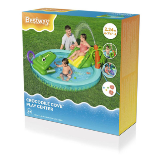 Bestway Speelzwembad | Bestway | Playcenter | 224 x 181 x 72 cm (Met glijbaan en sproeier) 7035063087 K170112225 - 8