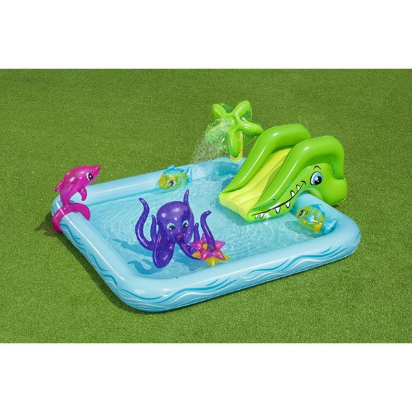 Bestway Speelzwembad | Bestway | Playcenter | 239 x 206 x 86 cm (Met glijbaan  en sproeier) 70.350.63.035 K170111849 - 4