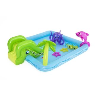 Bestway Speelzwembad | Bestway | Playcenter | 239 x 206 x 86 cm (Met glijbaan  en sproeier) 70.350.63.035 K170111849