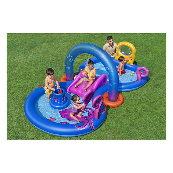 Bestway Speelzwembad | Bestway | Playcenter | 330 x 188 x 117 cm (Met glijbaan, sproeier en accessoires) 7035063088 K170112224 - 3