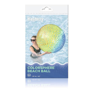 Bestway Strandbal | Bestway | Ø 75 cm (Regenboog) 31152 K180107801 - 4