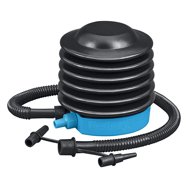 Bestway Voetpomp | Bestway (0.3 liter, Opblazen, Leegpompen, 3 aansluitstukken) 62147 K180107757 - 2