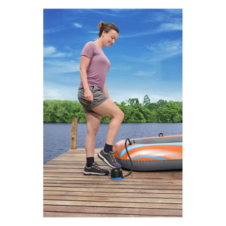 Bestway Voetpomp | Bestway (0.3 liter, Opblazen, Leegpompen, 3 aansluitstukken) 62147 K180107757 - 7