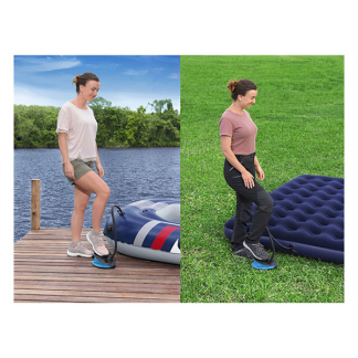 Bestway Voetpomp | Bestway (0.8 liter, Opblazen, Leegpompen, 3 aansluitstukken) 62023 K180107816 - 10