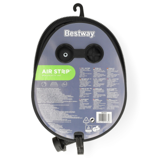 Bestway Voetpomp | Bestway (1.6 liter, Opblazen, Leegpompen, 3 Aansluitstukken) 24162005BES K180107403 - 4