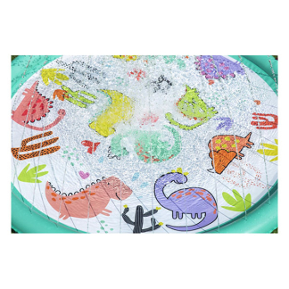 Bestway Waterspeelmat | Bestway | Ø 122 cm (Opblaasbaar, Dino- en cactusprint) 7035062095 K170112234 - 3