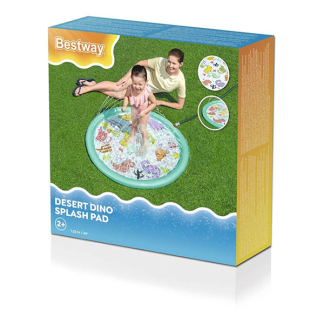 Bestway Waterspeelmat | Bestway | Ø 122 cm (Opblaasbaar, Dino- en cactusprint) 7035062095 K170112234 - 6