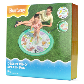 Bestway Waterspeelmat | Bestway | Ø 122 cm (Opblaasbaar, Dino- en cactusprint) 7035062095 K170112234 - 6