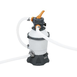 Bestway Zandfilterpomp | Bestway | 3.0 m³/u (Geschikt voor 1100 tot 16.000 liter, Manometer, Chloordispenser, Filterbolletjes) 15958634BES K170115850