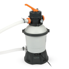 Bestway Zandfilterpomp | Bestway | 3.0 m³/u (Geschikt voor 1100 tot 16.000 liter, Manometer, Chloordispenser, Filterbolletjes) 15958634BES K170115850 - 1