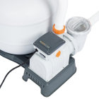 Bestway Zandfilterpomp | Bestway | 7.5 m³/u (Geschikt voor 1100 tot 54.500 liter, Manometer, Chloordispenser, Timer) 15958499BES 7025032069 K170115229 - 2
