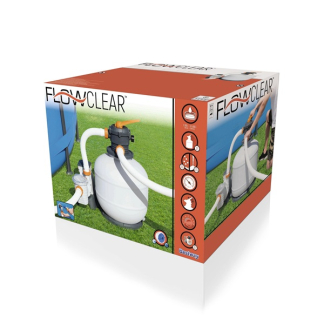 Bestway Zandfilterpomp | Bestway | 7.5 m³/u (Geschikt voor 1100 tot 54.500 liter, Manometer, Chloordispenser, Timer) 15958499BES K170115229 - 4