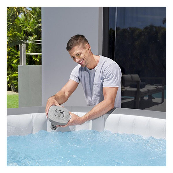 Bestway Zoutwatersysteem drijver | Bestway | 0.5 gr/u (Geschikt voor 1100 tot 1400 liter, Ingebouwde batterij) 7010010075 K170112205 - 7