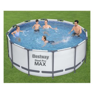 Bestway Zwembad | Bestway | Frame | Ø 366 x 122 cm (Incl. filterpomp, zwembadtrap en afdekhoes) 7020024099 K170106307 - 7