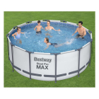Bestway Zwembad | Bestway | Frame | Ø 366 x 122 cm (Incl. filterpomp, zwembadtrap en afdekhoes) 7020024099 K170106307 - 7